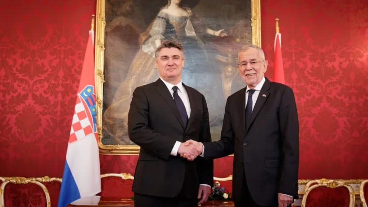 Milanović s austrijskim predsjednikom o novoj migrantskoj krizi: 'Za&scaron;titit ćemo na&scaron;e granice!'