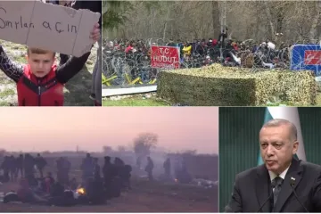 Tisuće zarobljene u bodljikavoj žici - ne mogu nigdje. Ostali su bez novca, hrane, odjeće...