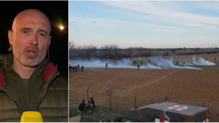 Jak pritisak na grčku granicu, RTL-ov reporter na mjestu događaja: 'Stanje se uopće nije smirilo!'