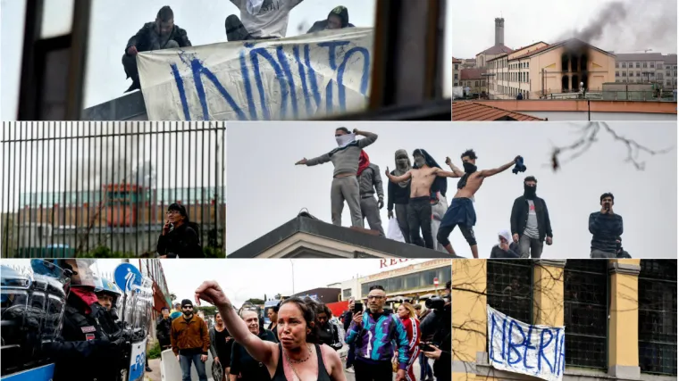 Prizori kaznionica u plamenu su stra&scaron;ni