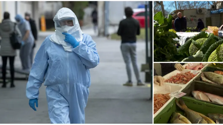 Pandemija koronavirusa zahvatila i ribarnice i tržnice: 'Sve je manje kupaca, ali cijene se ne skidaju'