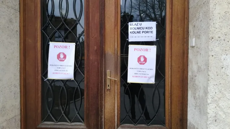 Vinogradska bolnica zbog koronavirusa ograničila broj ulazaka: Hitni prijem obavljaju u vojnom &scaron;atoru