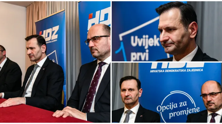 FOTO Pomeo ih Plenkovićev tim! Pogledajte kakva je atmosfera vladala u Kovačevu stožeru