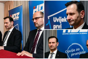 FOTO Pomeo ih Plenkovićev tim! Pogledajte kakva je atmosfera vladala u Kovačevu stožeru