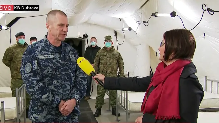 Admiral Hranj: 'U ovom trenutku nema potrebe, ali vojska je spremna i za slučaj da mora na ulicu...'