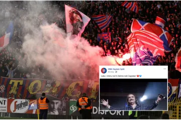 Hajduk za kraj tragičnog dana poslao Zagrebu prekrasnu poruku