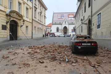 Pogledajte kako je izgledalo tih desetak sekundi jakog podrhtavanja