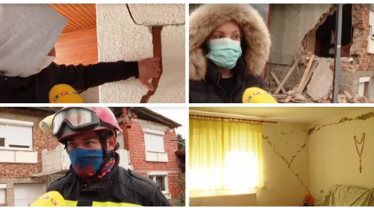 Užas u zagrebačkom epicentru potresa: 'Kroz pukotine u zidovima kuća doslovno se može vidjeti van'