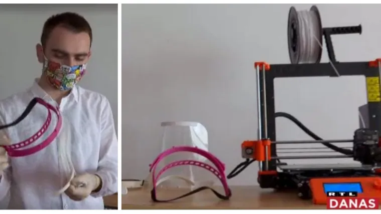 Splitski student smislio kako liječnicima pomoći u borbi protiv koronavirusa, uključile se i kolege