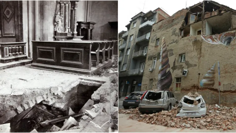 Sjećanje na razorni potres iz 1880.: 'Tre&scaron;nja je postajala sve jača, grmljavina sve užasnija...'
