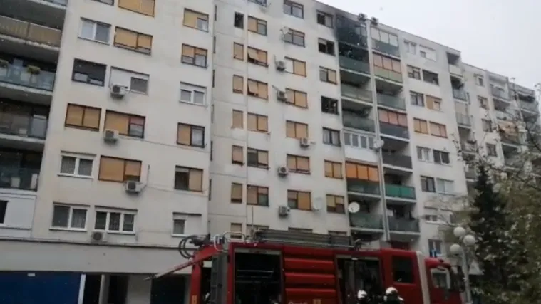U stanu u Novom Zagrebu izbio požar