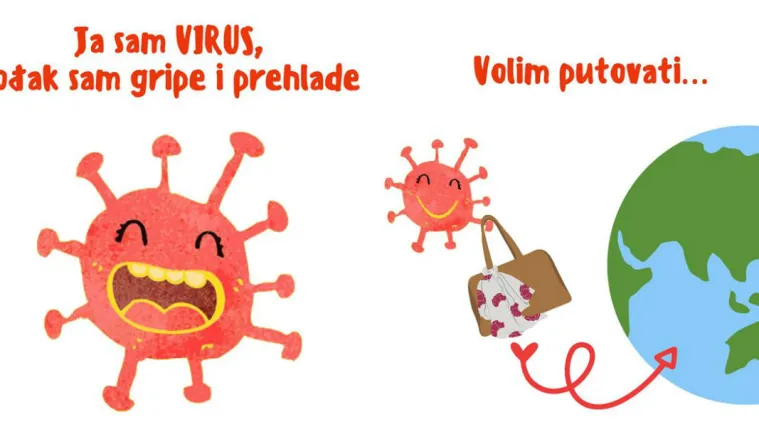 FOTO Neobičan gost u posjeti: Roditelji, razgovarajte s djecom o virusu! Slikovnica će pomoći