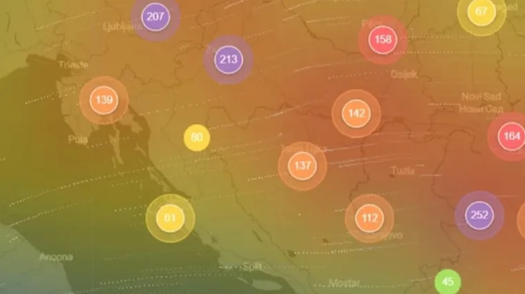 Doletio pijesak iz pustinje Karakum, evo dokad će biti rizično
