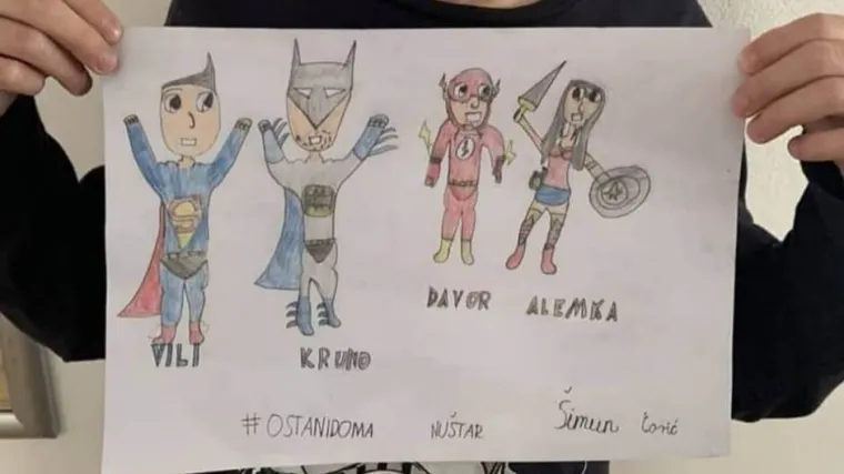 'Ti si moj junak, pozdravlja te Vili'