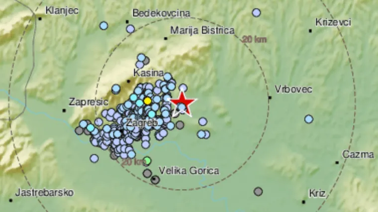 &Scaron;to je panika napravila od nas? 'Prvi puta imamo 600 dojava za potres 1,5 po Richteru'