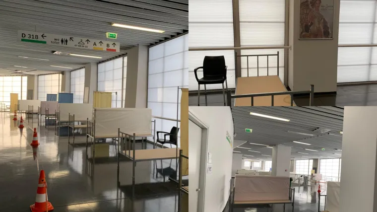 RTL Direkt u Areni: Provjerili smo kako iznutra izgleda jedna od najvećih privremenih bolnica