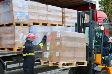 UNICEF dostavio četiri tone zaštitne i medicinske opreme u Hrvatsku