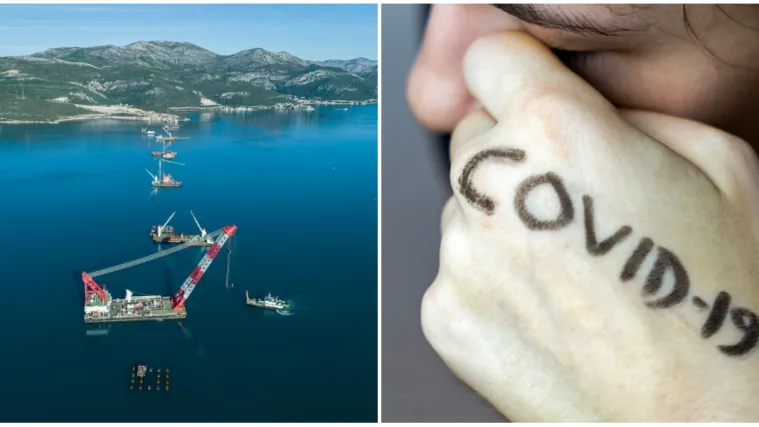 Kineska tvrtka koja gradi Pelje&scaron;ki most uplatila nam je 800.000 kuna za borbu protiv koronavirusa!