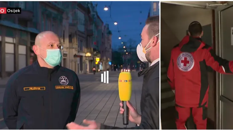 Osijek zajedno u borbi protiv koronavirusa: 'Možda je vrijeme da se povežu plava i zelena Hrvatska'