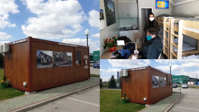 U hrvatskim kabinama za samoizolaciju: Imaju i beskontaktni sustav za hranu i lijekove