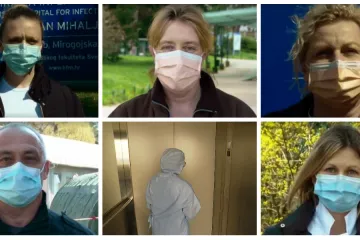 Dobro pogledajte ova lica. I ovo su ljudi s prve crte: Kuhari, čistači, nutricionisti, tehničari