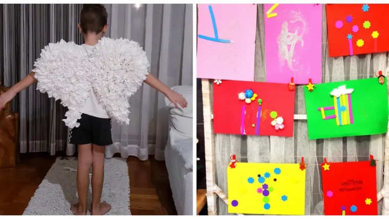 FOTO Dječja mašta nema granica: Pokazali ste nam kako ne date da joj koronavirus stane na put!