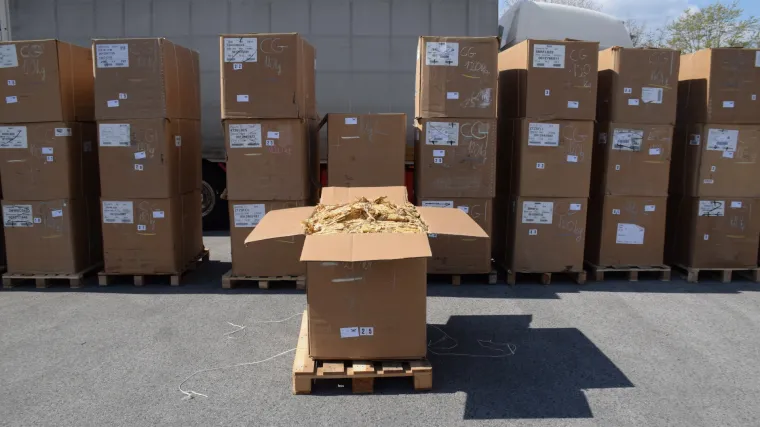 Policiji je bio sumnjiv teret koji je prevozio u kamionu