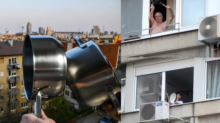 'Odstupi, kriv si, dosta je': Zagrepčani loncima i zviždaljkama poslali jasnu poruku Bandiću