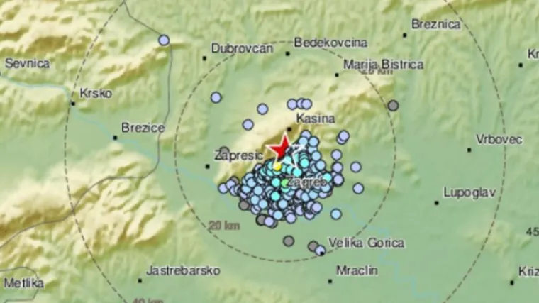 Zagreb se opet zatresao! Seizmolozi zabiježili manji potres, mnogi ga nisu ni osjetili