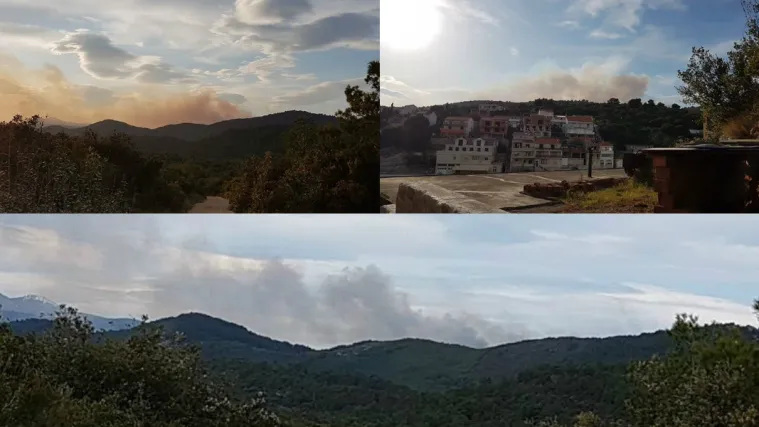 Gori na Korčuli: Vatrogasci se bore s vatrenom stihijom, na terenu su sve otočne snage