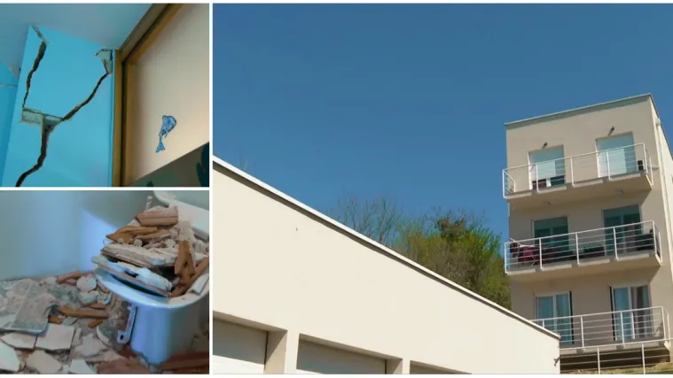 Ni novije zgrade nisu ostale pošteđene od potresa: 'Ogorčena sam. To se nije smjelo dogoditi'