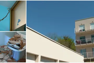 Ni novije zgrade nisu ostale pošteđene od potresa: 'Ogorčena sam. To se nije smjelo dogoditi'