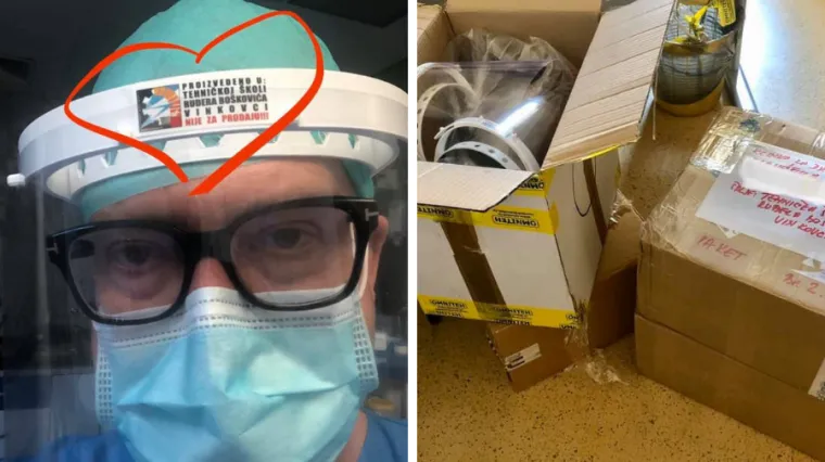 Bahtijarević zahvalio učenicima: 'U ratu s nevidljivim neprijateljem ne sjede skrštenih ruku'