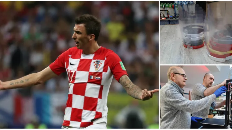 &Scaron;koli koja izrađuje vizire donirao i Mandžukić i pokrenuo lavinu: 'Ljudi stalno zovu i &scaron;alju donacije'