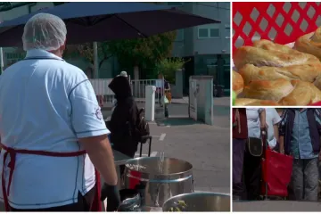 Fratri i volonteri u Zagrebu i na Uskrs pomagali potrebitima: 'Nećemo nikoga ostaviti gladnim'