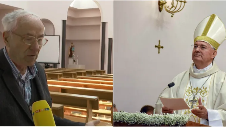 Don Dela&scaron; održao uskrsnu misu u Splitu: Grubo napadnuta novinarka koja je snimala! Dvoje privedeno