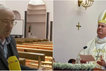 Don Delaš održao uskrsnu misu u Splitu: Grubo napadnuta novinarka koja je snimala! Dvoje privedeno