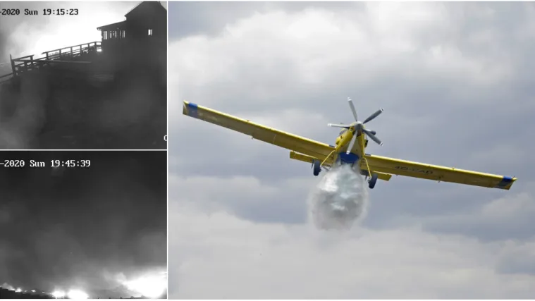 Pogledajte snimke zastra&scaron;ujućeg požara na Dinari! Vidi se iz svemira, kanaderi su nemoćni