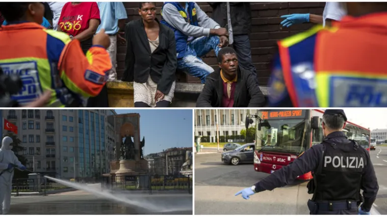 Svaka zemlja ima svoj 'lijek' protiv koronavirusa: U JAR-u policija prebija građane, Turska uvela policijski sat