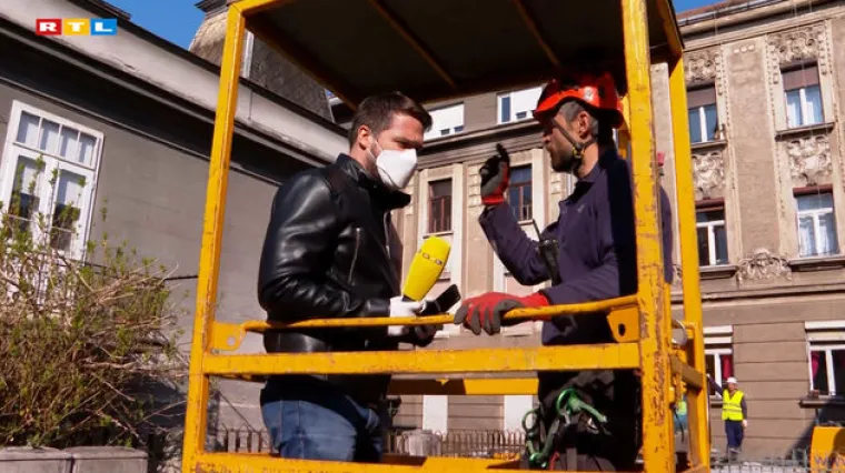 Ilija Radić o zadatku na visini: 'Trese se ko&scaron;ara, malo &scaron;kripi i drma, ali O. K., valjda je sigurno...'