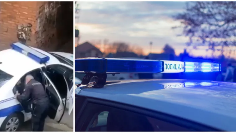 VIDEO Policajac u Srbiji mlatio privedenog mu&scaron;karca: 'Pogledaj kako ga udara! Sram ga može biti'