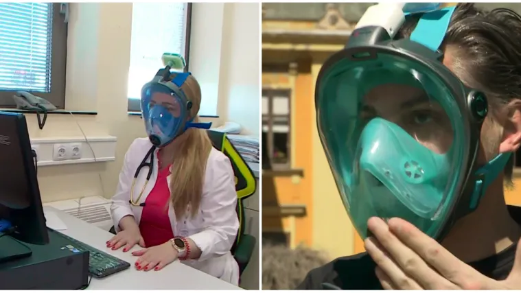 Liječnici od maske za ronjenje napravili respiratore: 'Inovacije nam daju snagu za dalje'