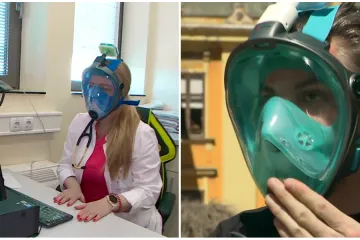 Liječnici od maske za ronjenje napravili respiratore: 'Inovacije nam daju snagu za dalje'