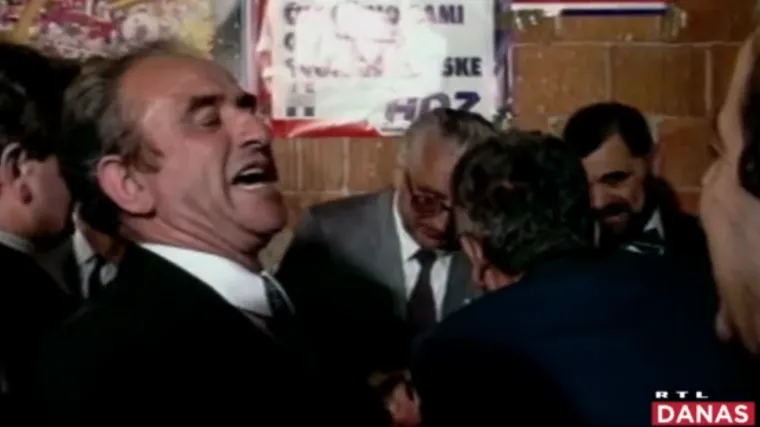 Ovako su Tuđman i HDZ uz pečenog vola proslavili pobjedu na prvim vi&scaron;estranačkim izborima 1990.