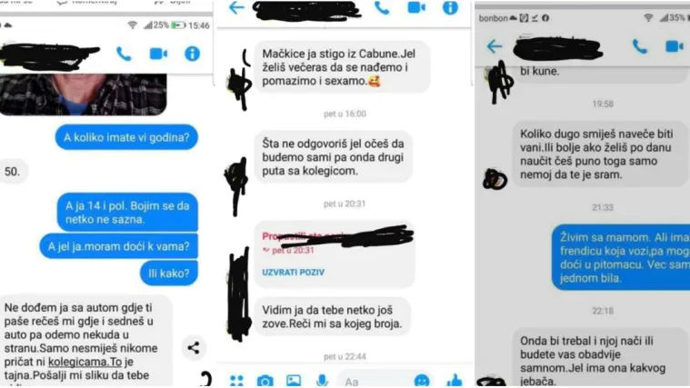 Pogledajte kakve je gnjusne stvari pisao! Pedofil iz Podravine nudio 200 kn za seks, osvanule poruke
