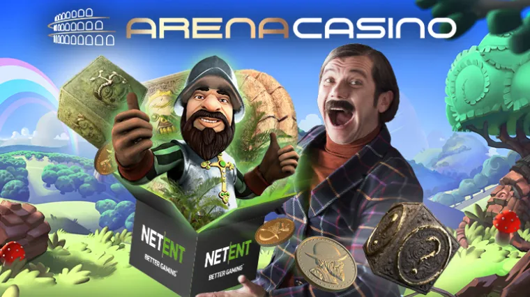 Arena Casino prvi u Hrvatskoj donosi igre NetEnt-a!