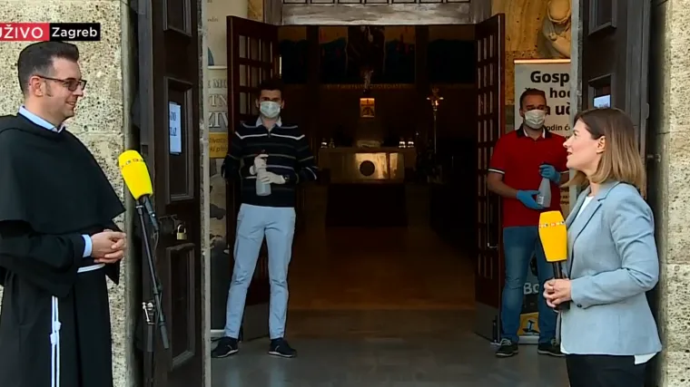 Fratar o povratku vjernika u crkve za RTL: 'Sve je prošlo bez problema, u duhu zajedništva i mira'