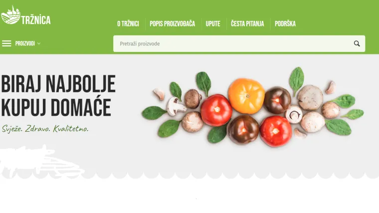Hrvatska dobila nacionalni online plac: 'Tržnica.hr nastavak je digitalizacije poljoprvirede'