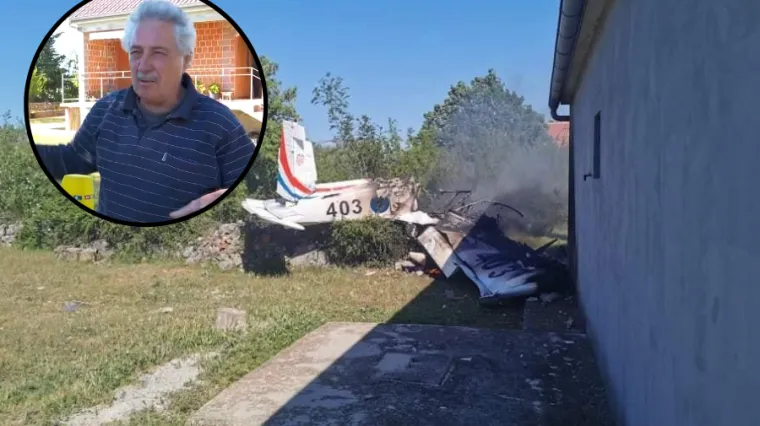 Svjedok nesreće za RTL: 'Odjednom je nestalo zvuka aviona, a onda se čuo udarac o zemlju i eksplozija'