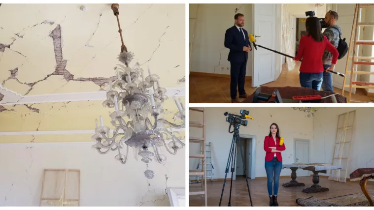 RTL-ova ekipa prva je u&scaron;la u nesuđeni ured biv&scaron;e predsjednice: Palača u Visokoj u vrlo lo&scaron;em stanju